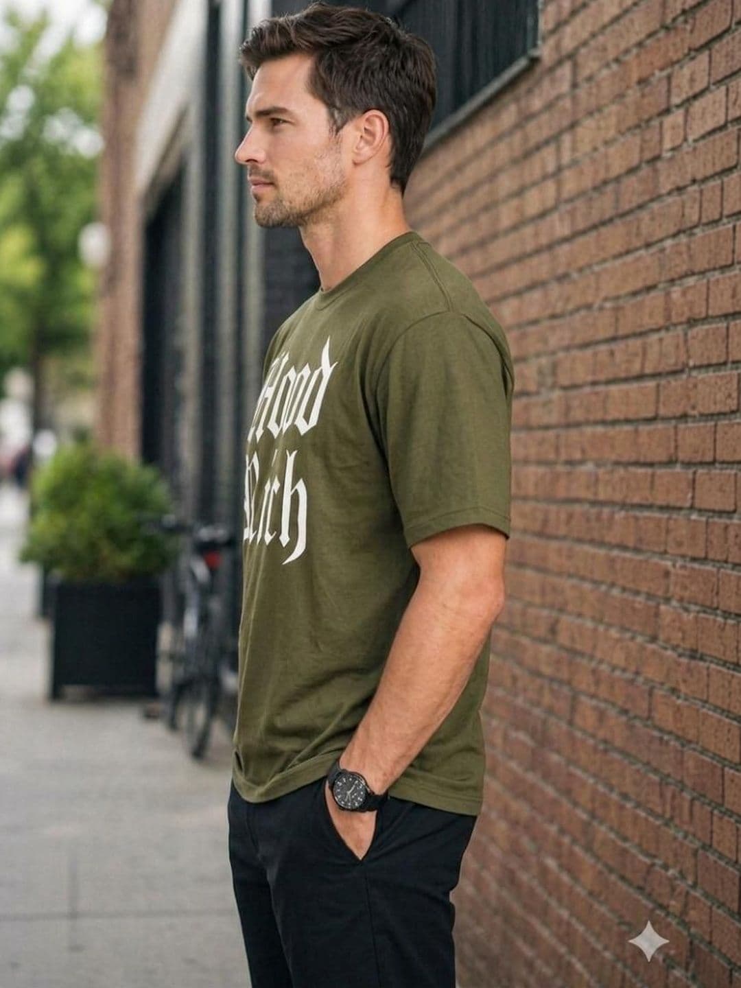 UTCV Men Typography Printed T-shirt thumbnail 3
