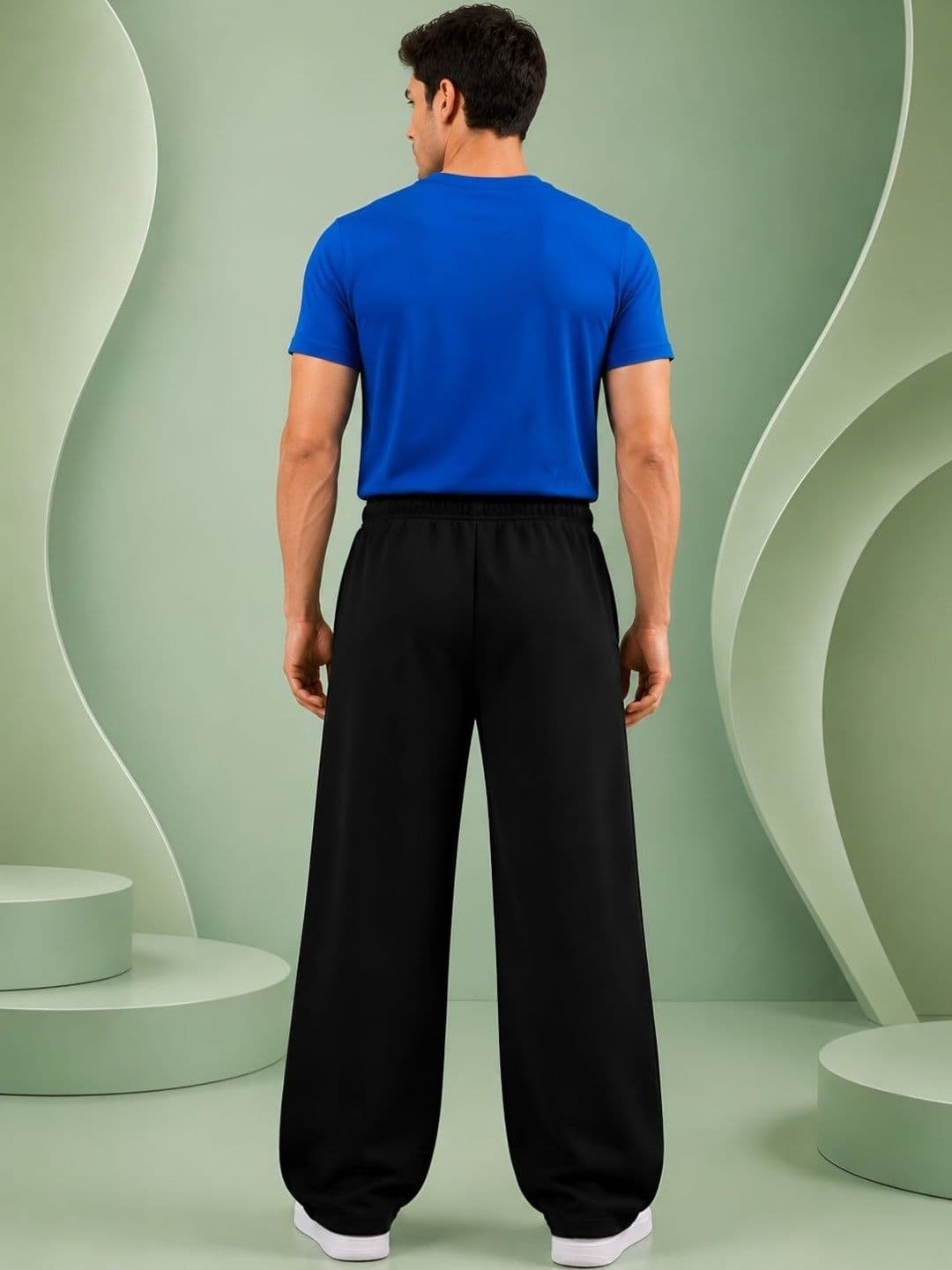 TEDWOODS Men Regular Fit Graphic Print Track Pants thumbnail 5