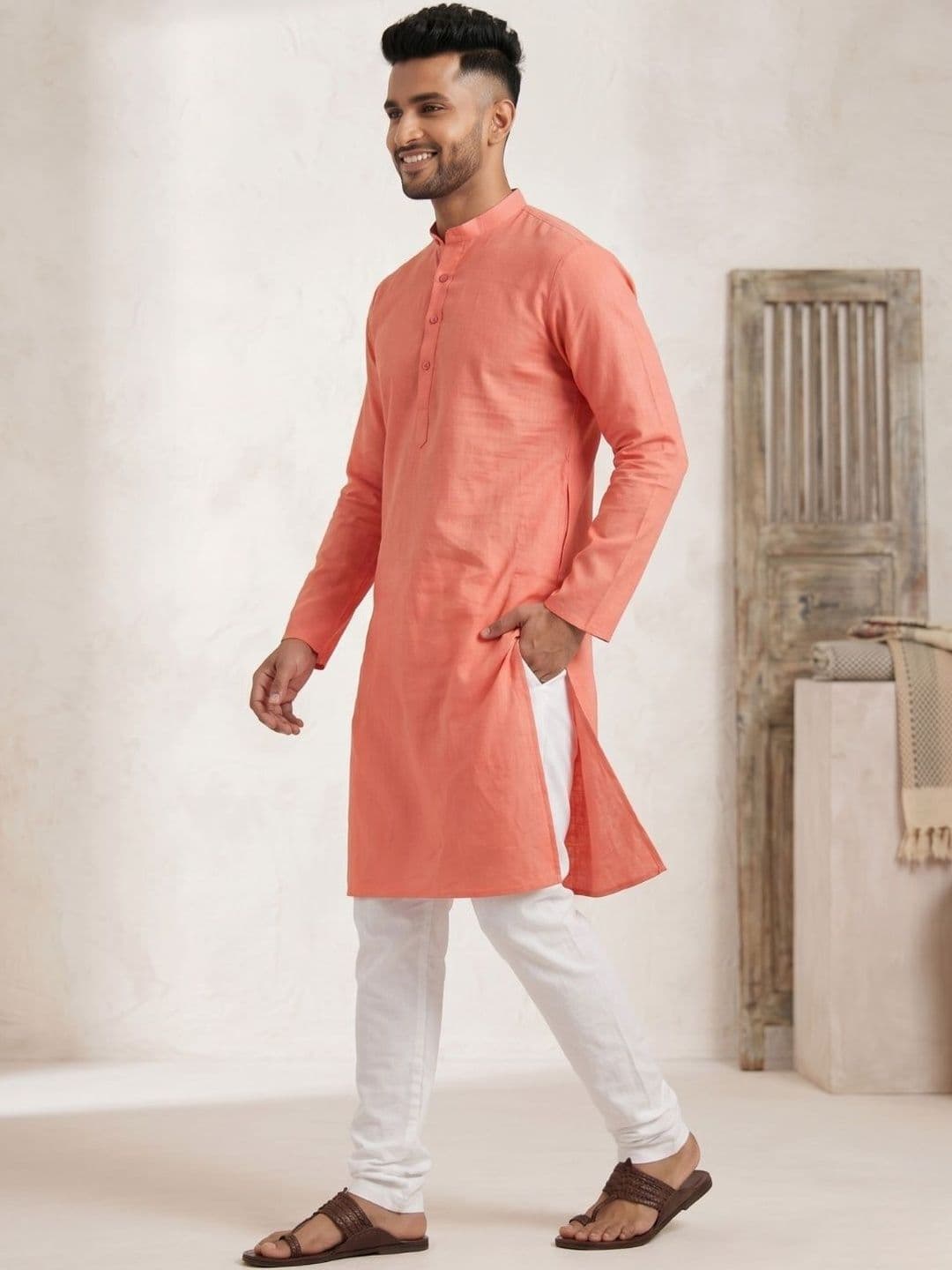 DEVOILER Men Kurta thumbnail 2