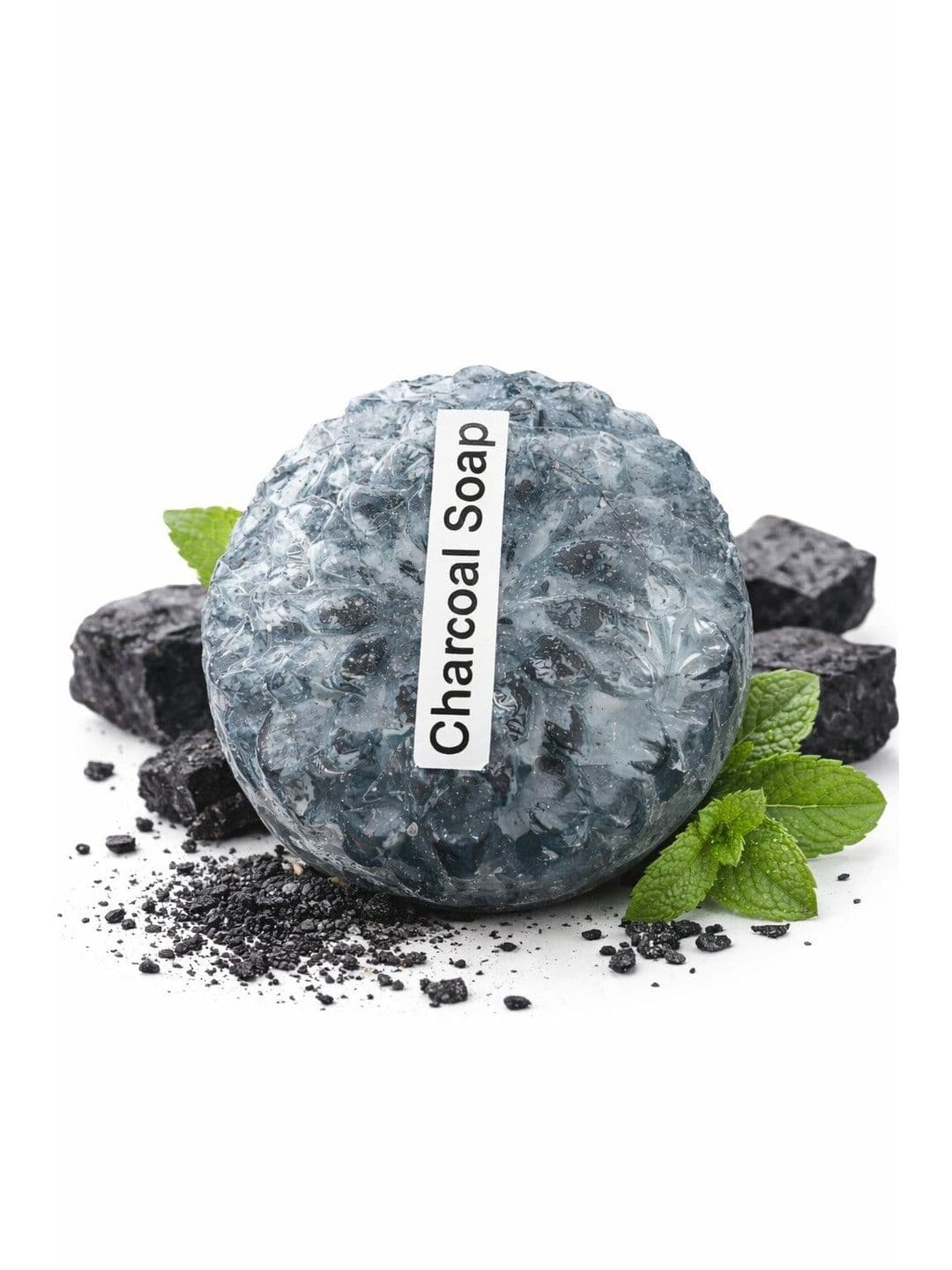 Glamurny Herbal Charcoal Soap - 100 g - view 1