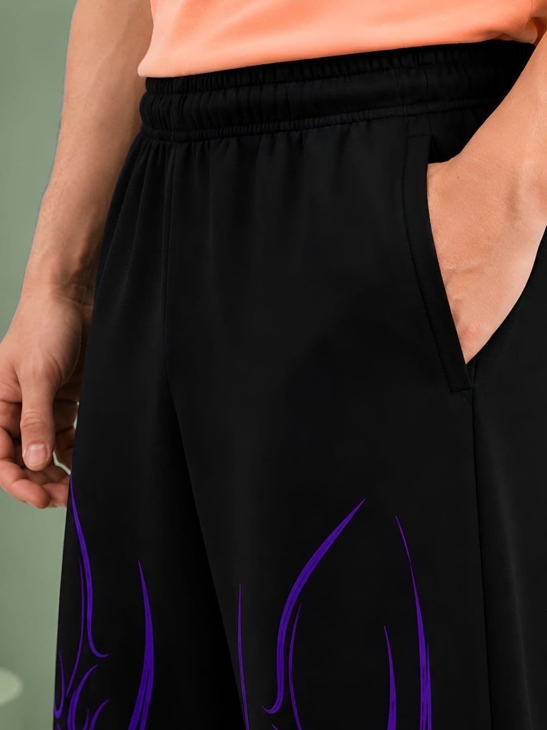 TEDWOODS Men Regular Fit Graphic Print Track Pants thumbnail 5