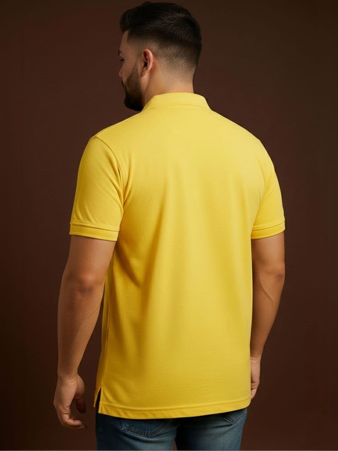 Mast & Harbour Men Polo Collar Pockets T-shirt thumbnail 2