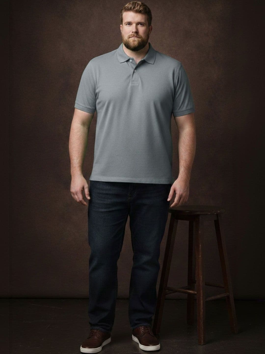 Mast & Harbour Men Polo Collar T-shirt thumbnail 4