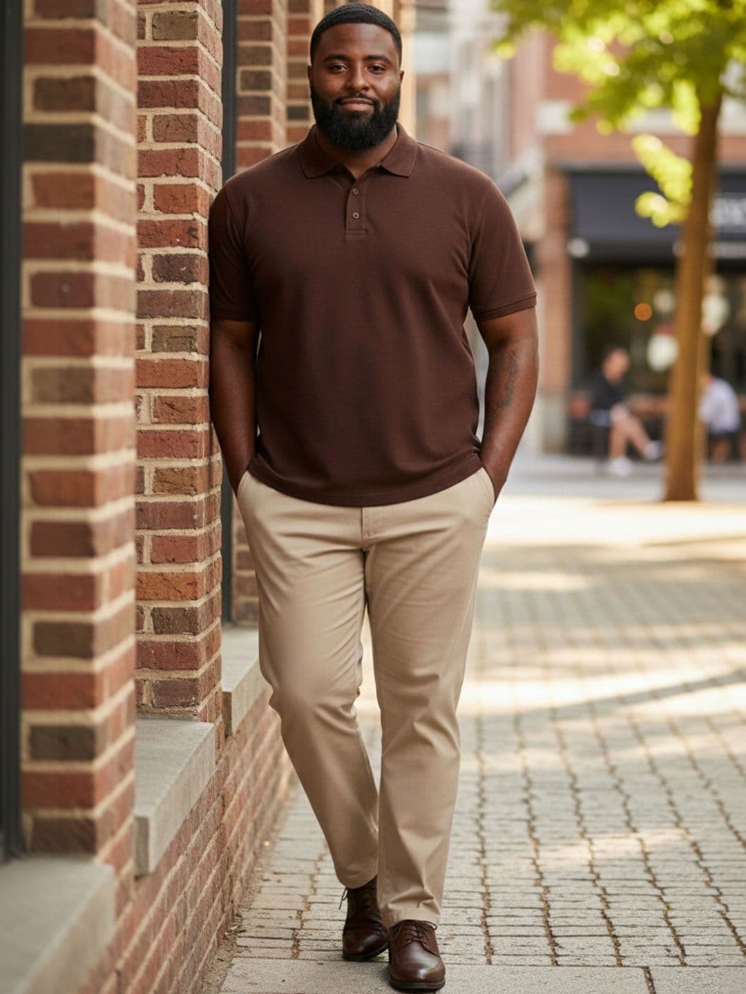 The Roadster Lifestyle Co Polo Collar Oversized Tshirts thumbnail 5