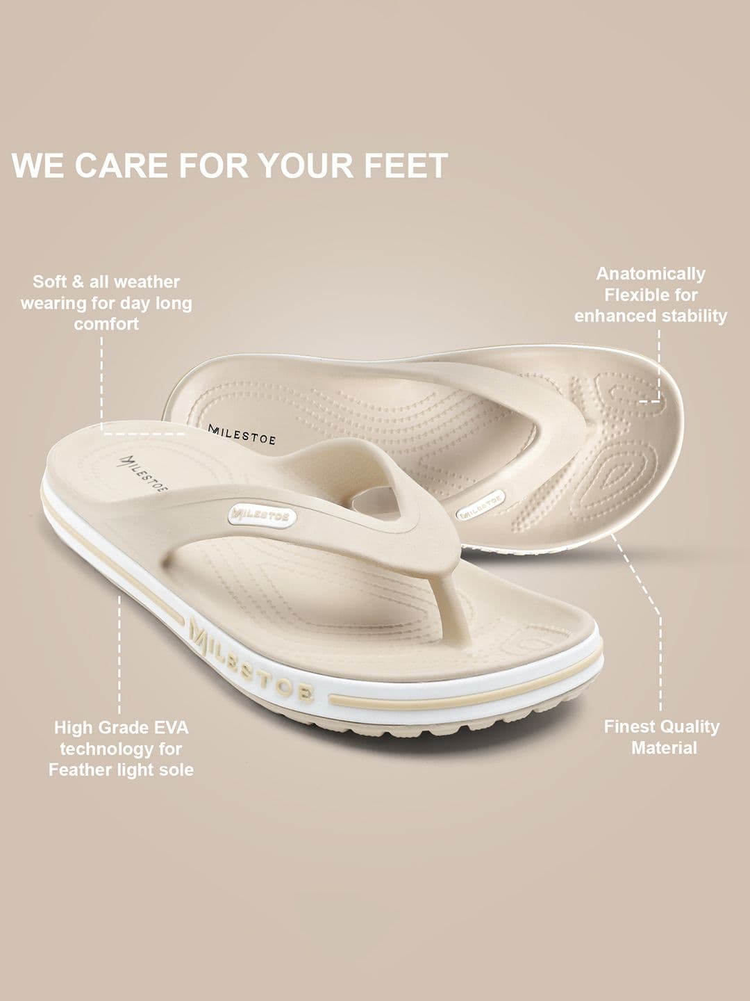 MILESTOE Men Thong Flip-Flops thumbnail 6