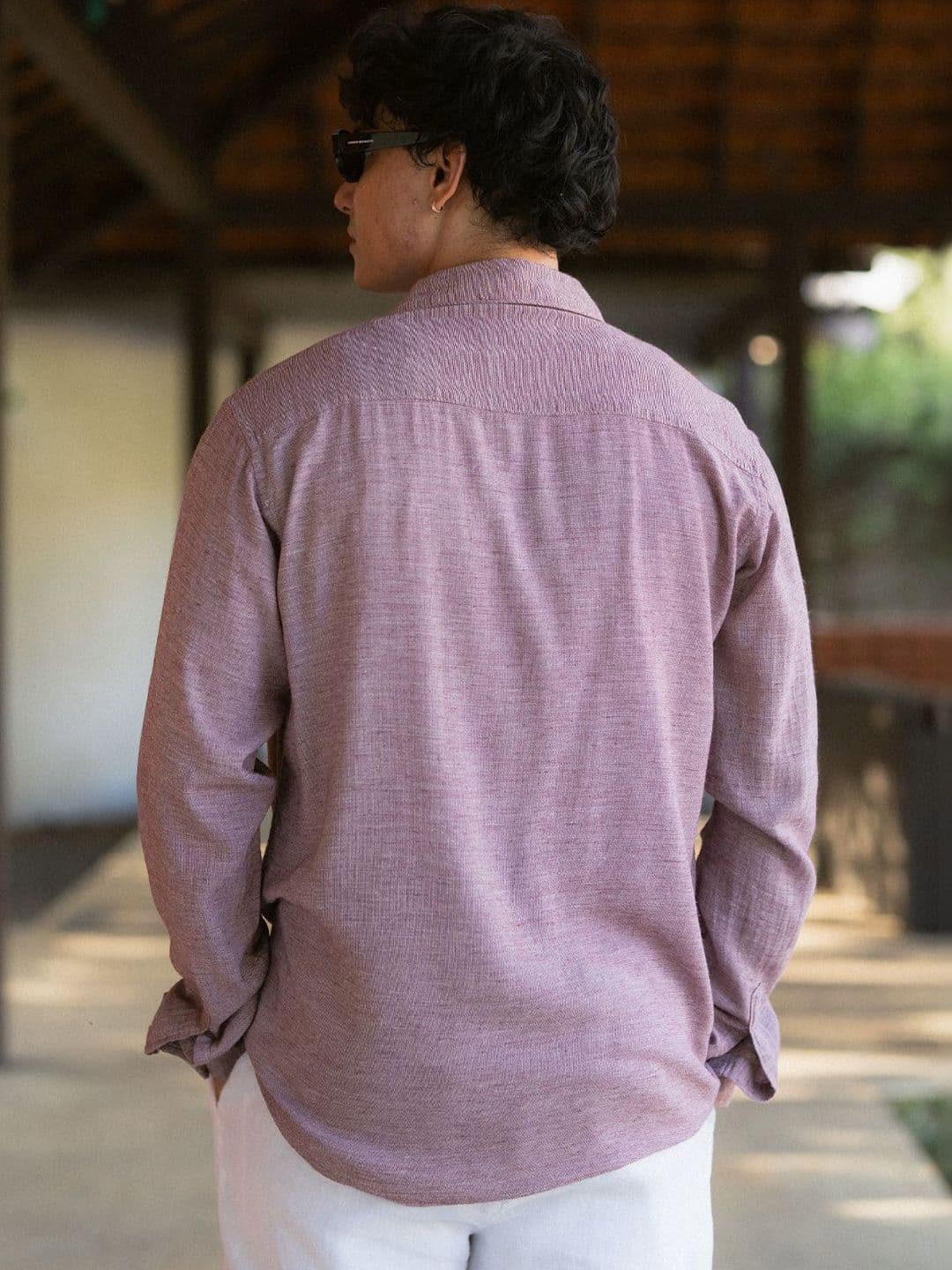 Powerlook Men Spread Collar Long Sleeves Shirt thumbnail 7