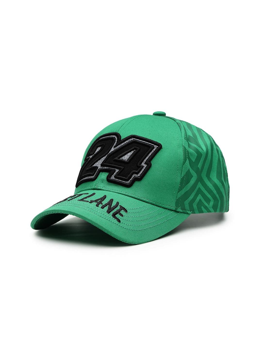 Red Tape Unisex Green Solid Cotton Twill Baseball Cap with Adjustable Strap thumbnail 5