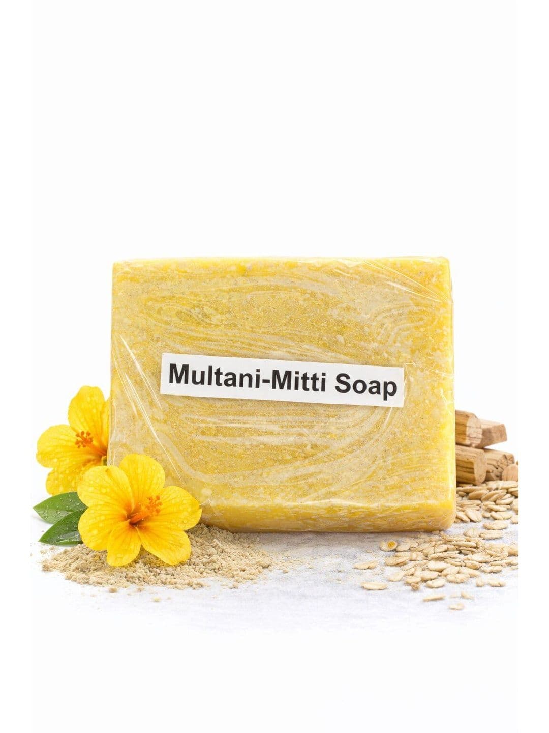 Glamurny Herbal Multani Mitti Soap - 100 g thumbnail 2