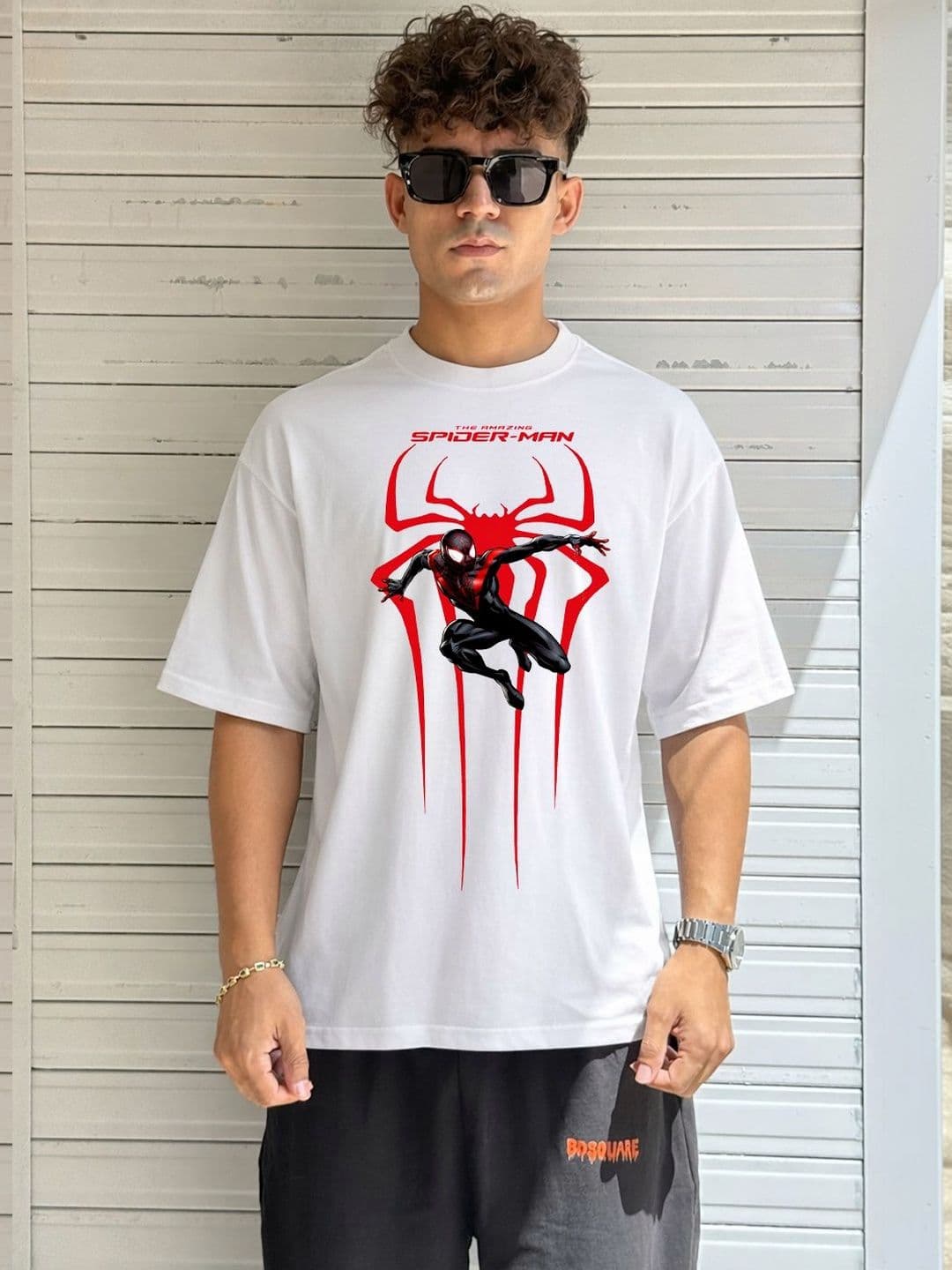 BDSQUARE Printed Oversized Cotton T-shirt thumbnail 5