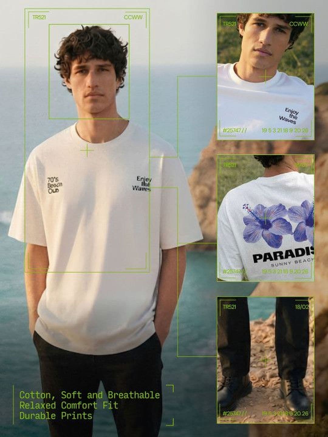 Hubberholme Men Typography Printed T-shirt thumbnail 3