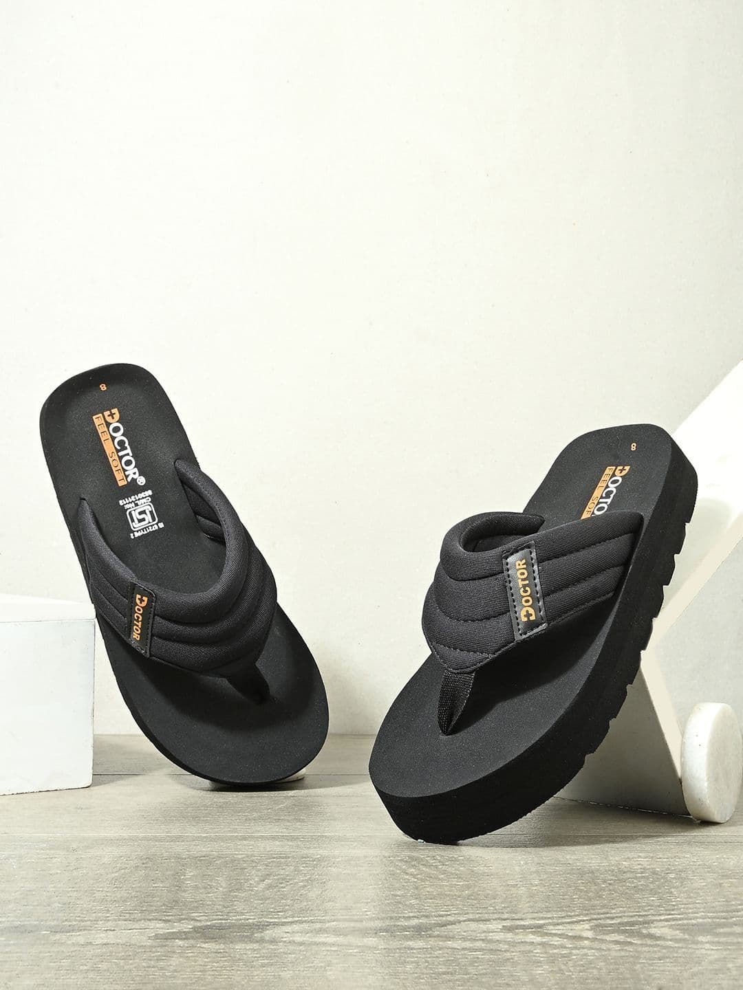 DOCTOR FEEL SOFT Men Thong Flip-Flops thumbnail 2