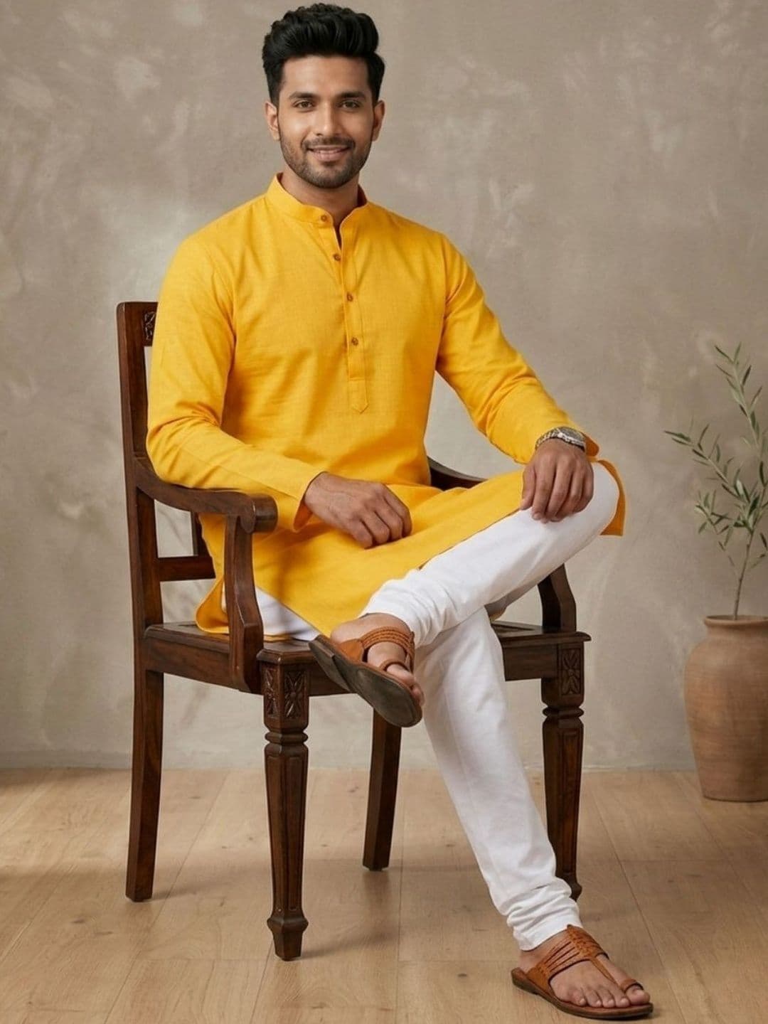 DEVOILER Men Kurta thumbnail 3