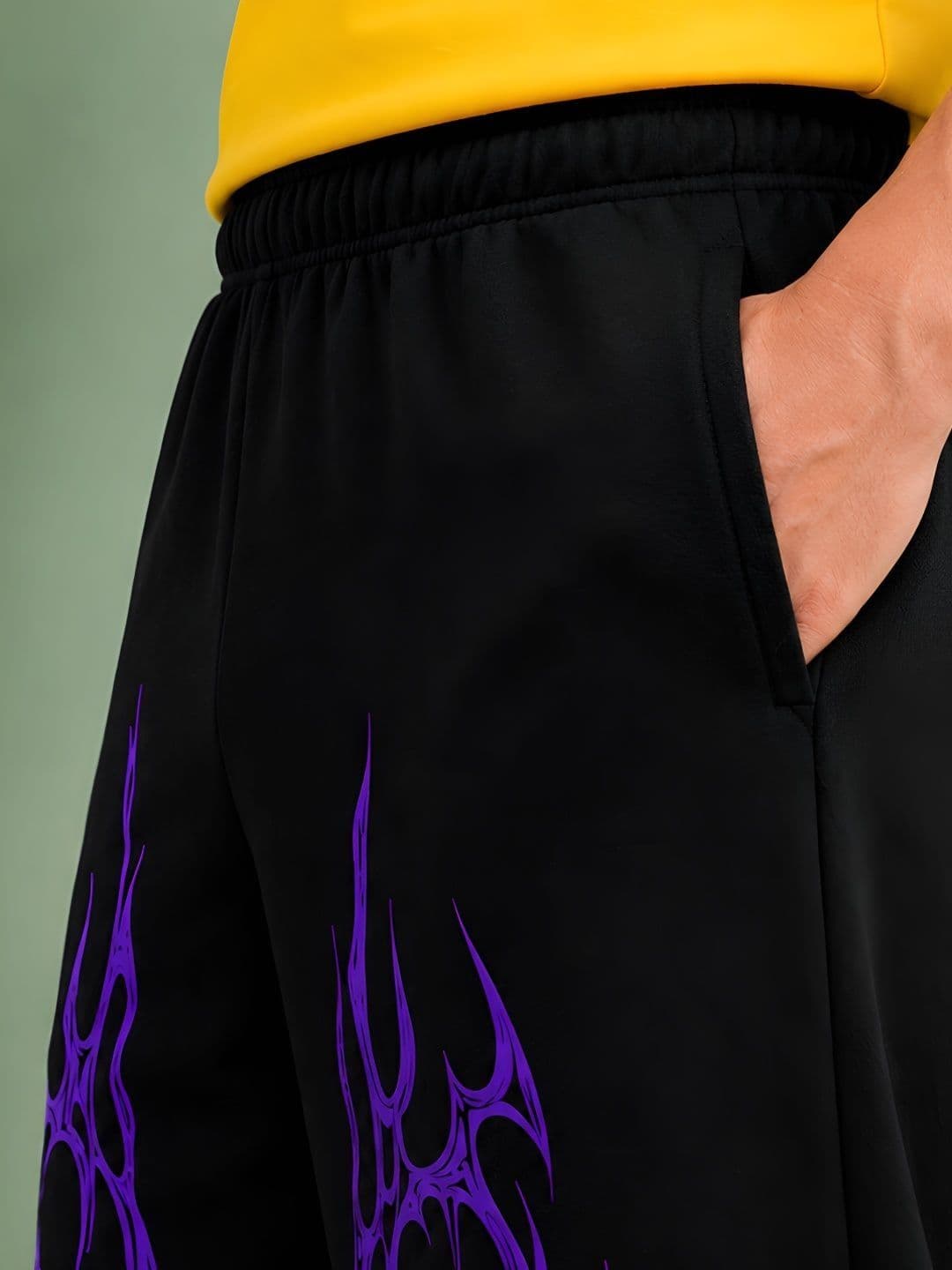 TEDWOODS Men Regular Fit Graphic Print Track Pants thumbnail 7