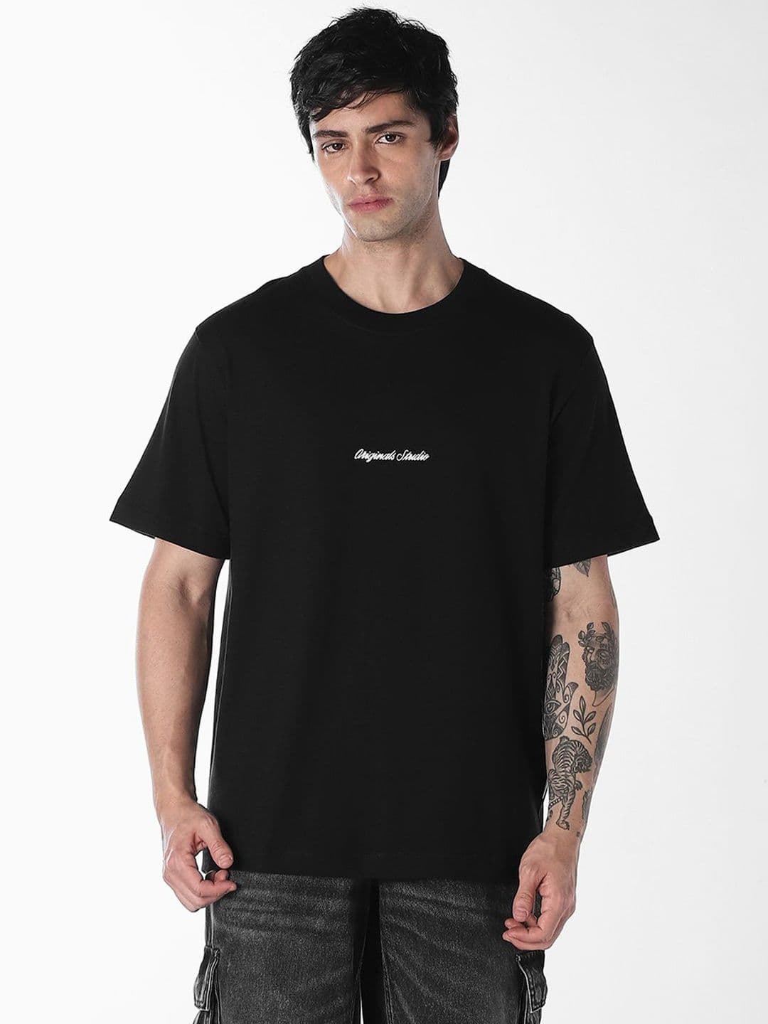 Jack & Jones Men Typography Printed T-shirt thumbnail 3