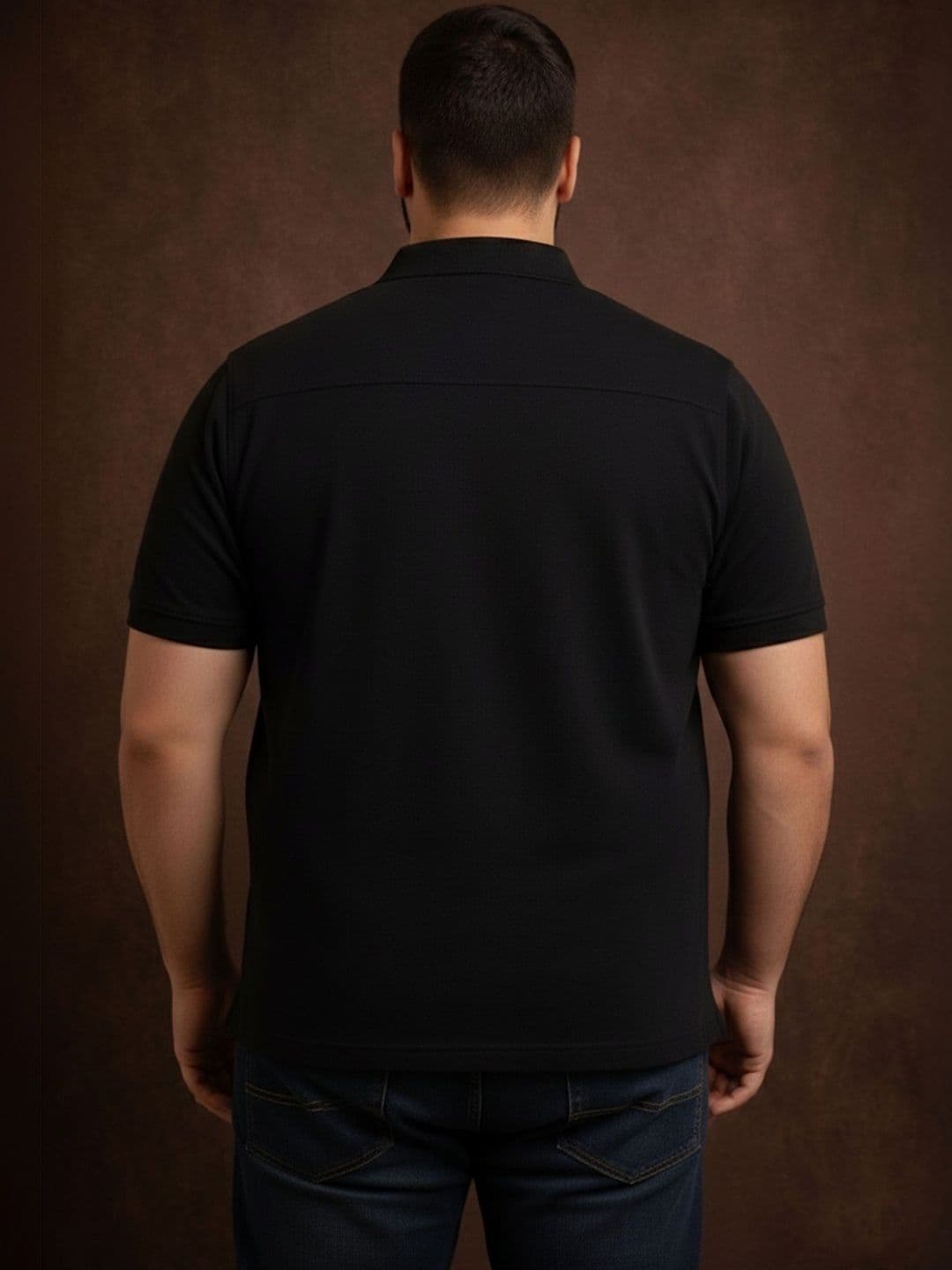 Mast & Harbour Men Polo Collar Pockets T-shirt thumbnail 3