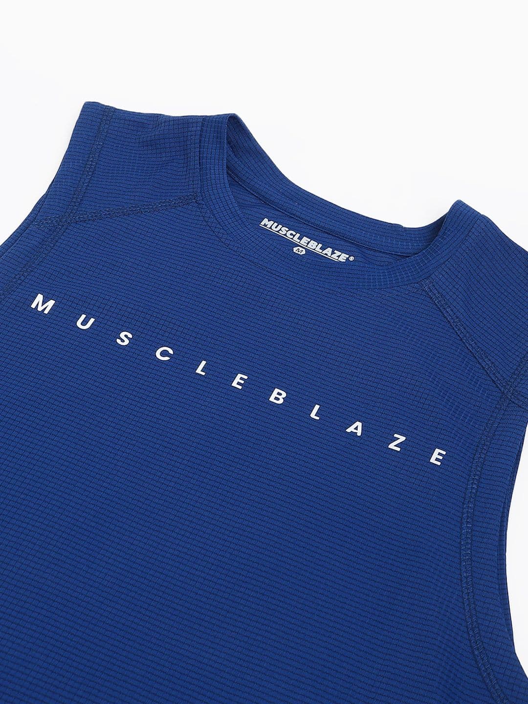 MuscleBlaze Unisex Brand Logo Printed Round Neck Compression T-shirt thumbnail 2