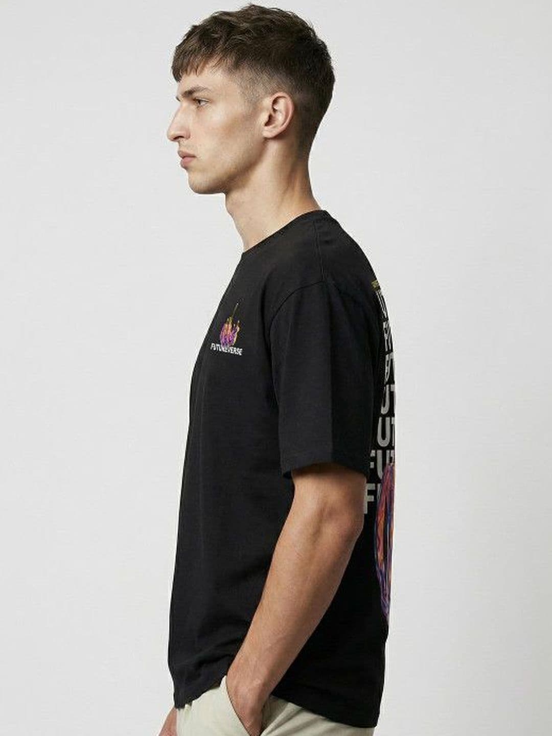 Hubberholme Men Graphic Printed Cotton T-shirt thumbnail 4