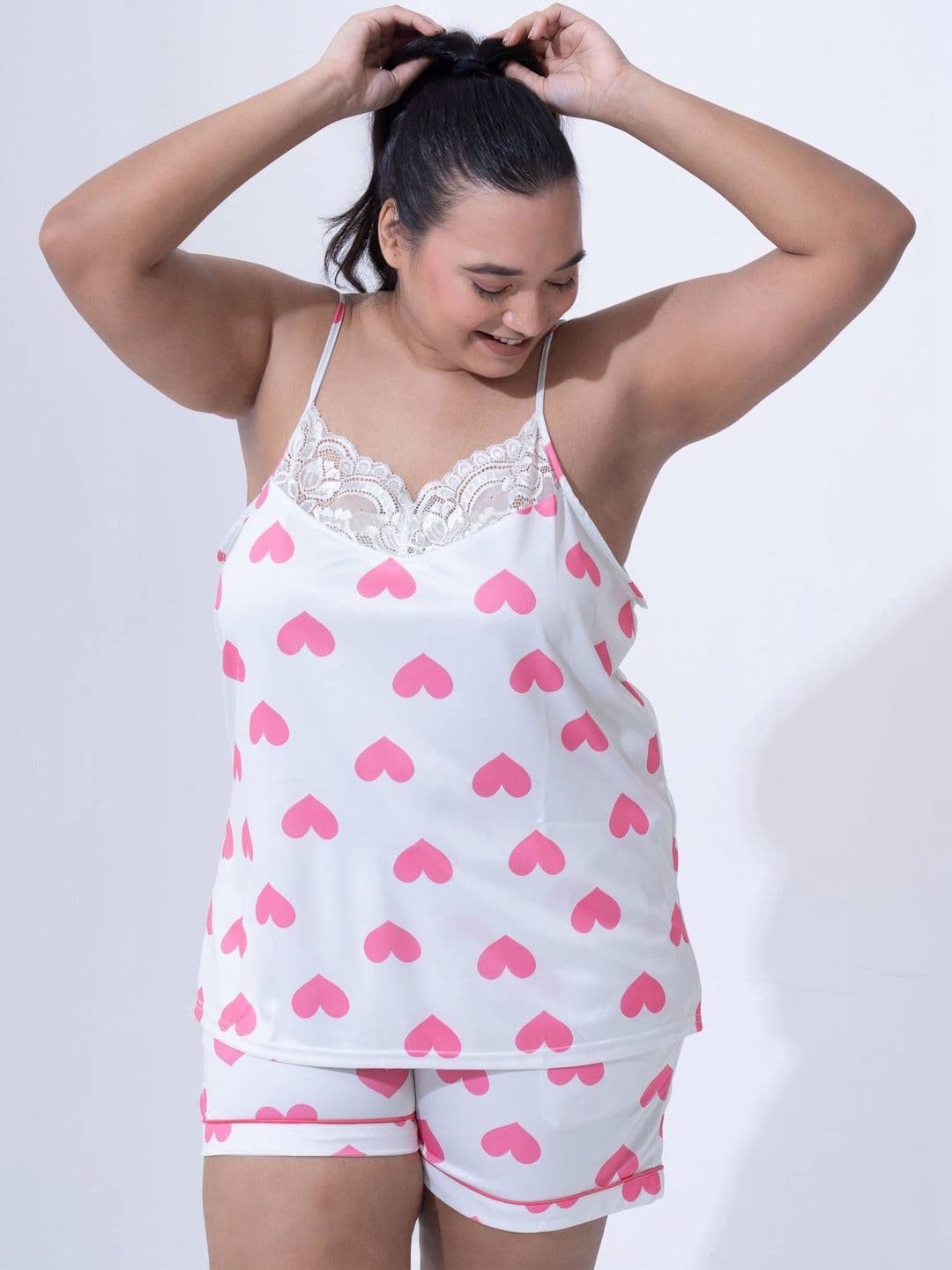 Toodle Plus Women Plus Size Night Suit - view 1