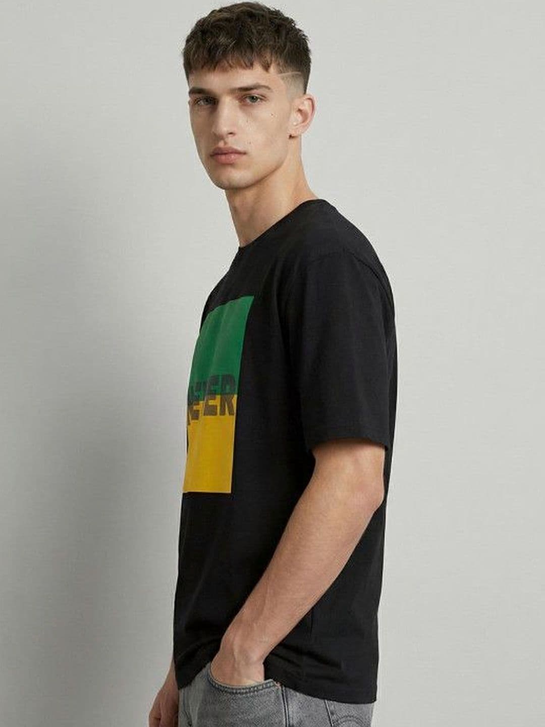 High Star Men Typography Printed T-shirt thumbnail 4
