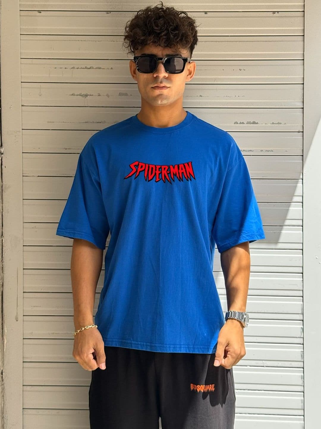 BDSQUARE Men Typography Printed Cotton T-shirt thumbnail 3