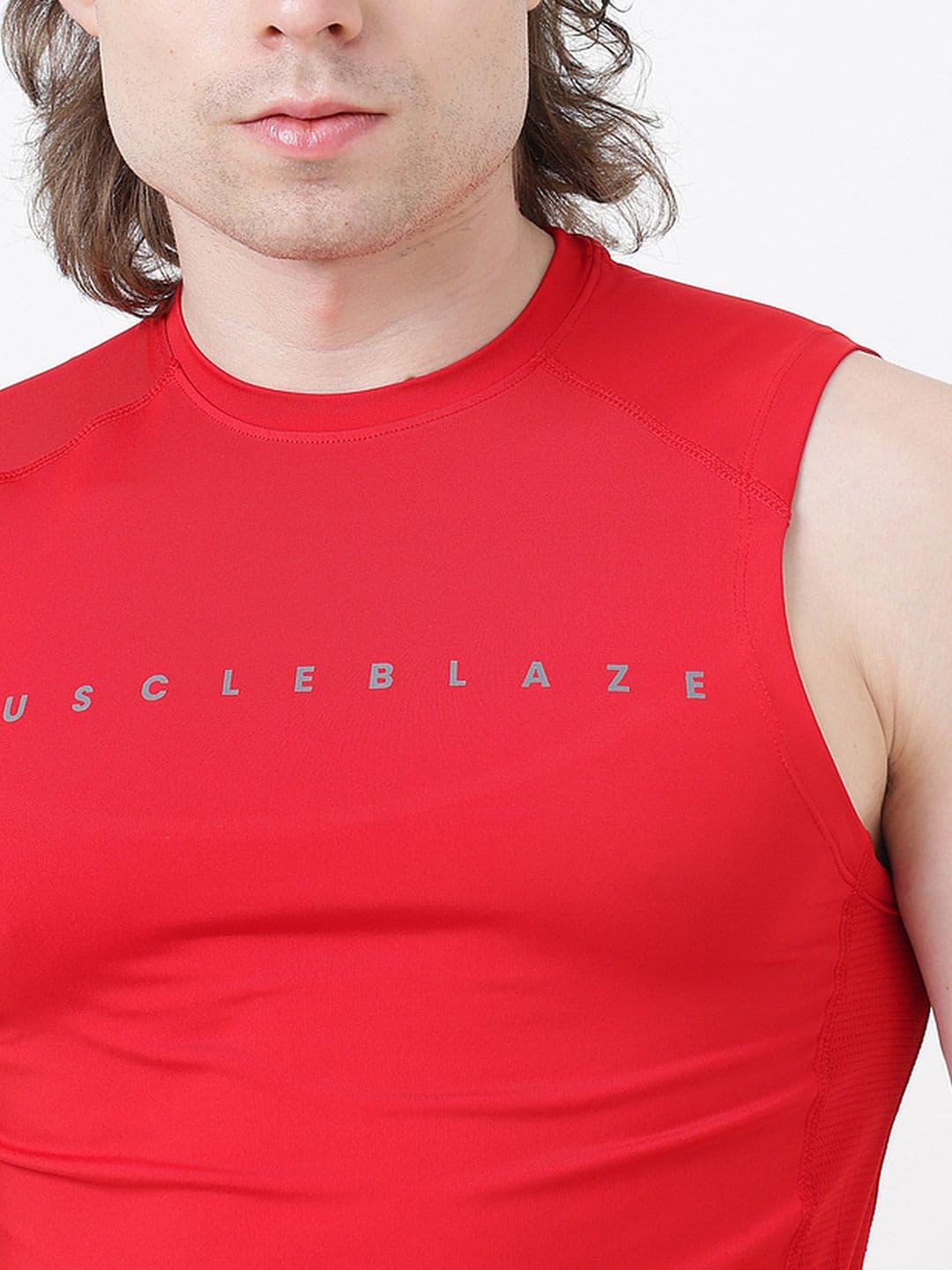 MuscleBlaze Unisex Typography Printed Round Neck Compression T-shirt thumbnail 6