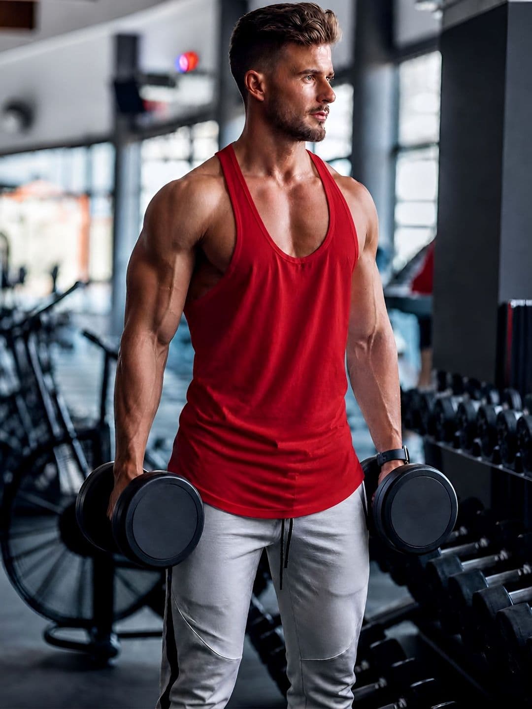 Friskers Cotton Gym Vest thumbnail 3