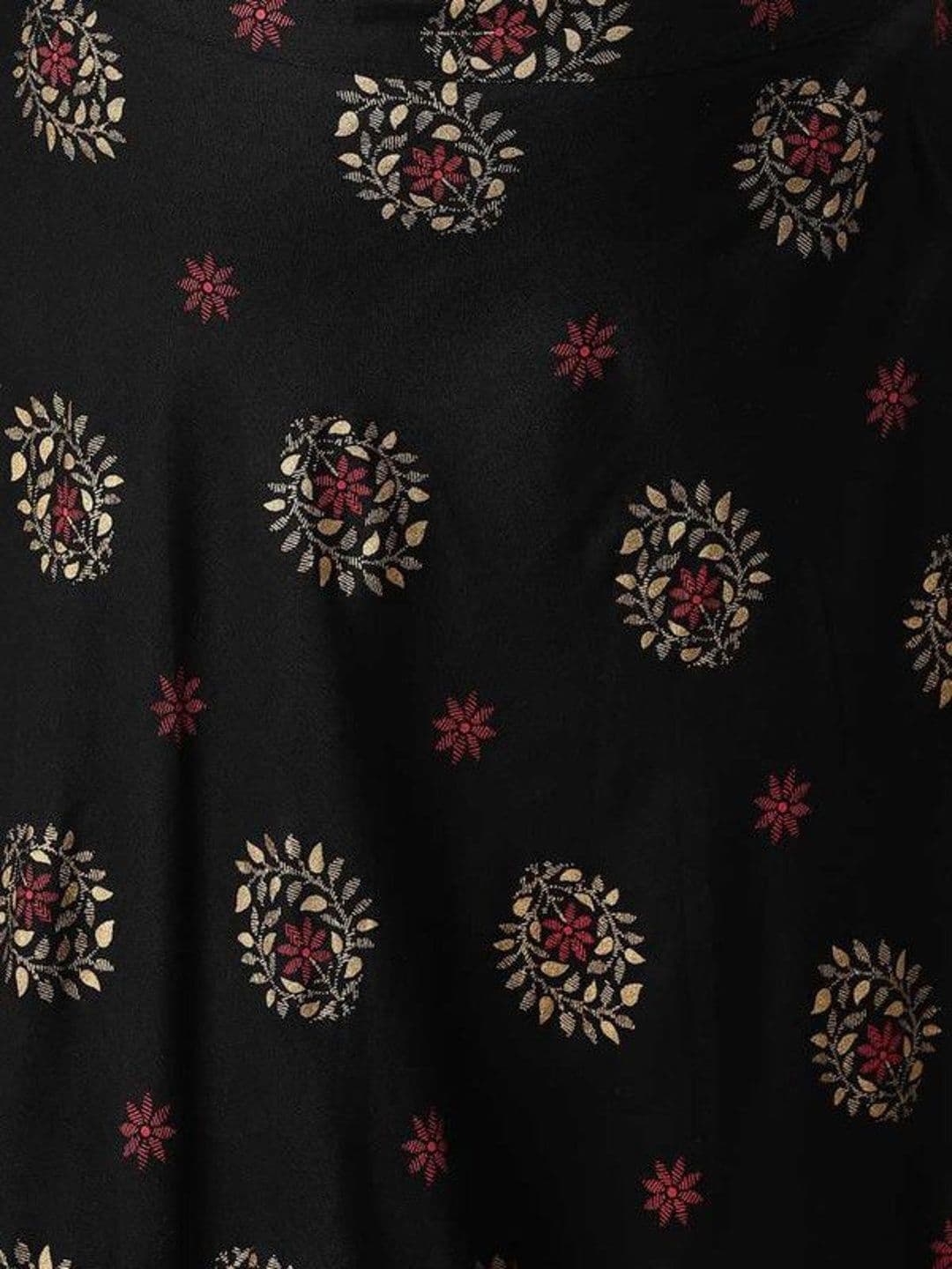 Yashwani Fashion Solid Shirt with Skirt thumbnail 4