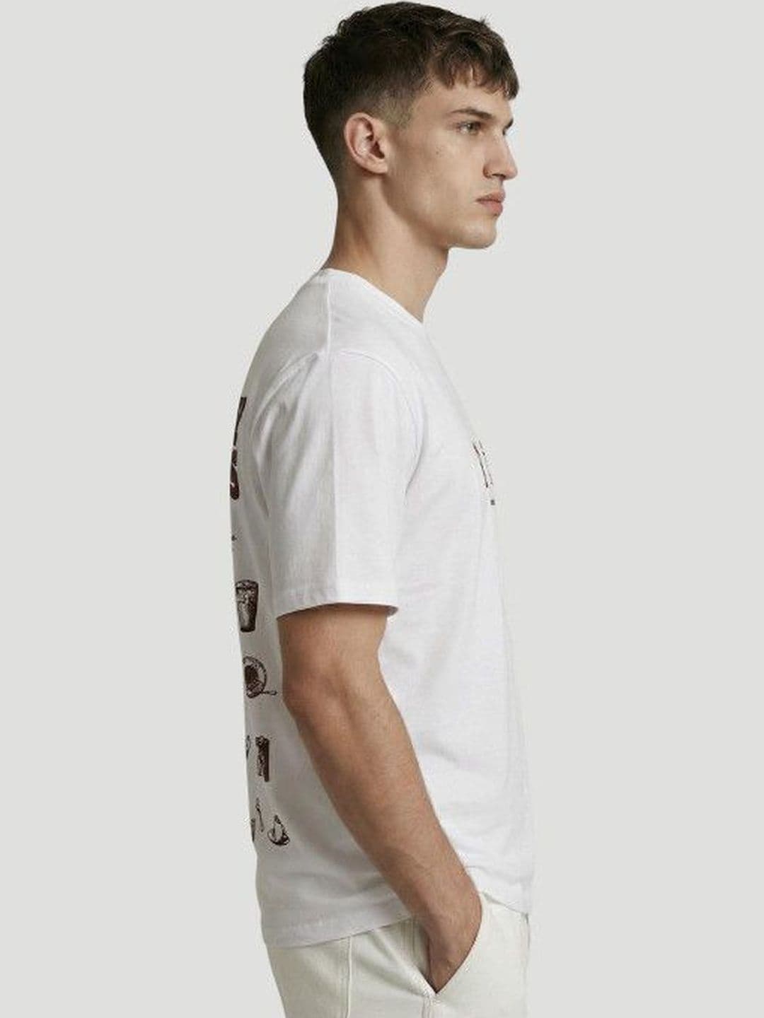 High Star Men Typography Printed T-shirt thumbnail 2