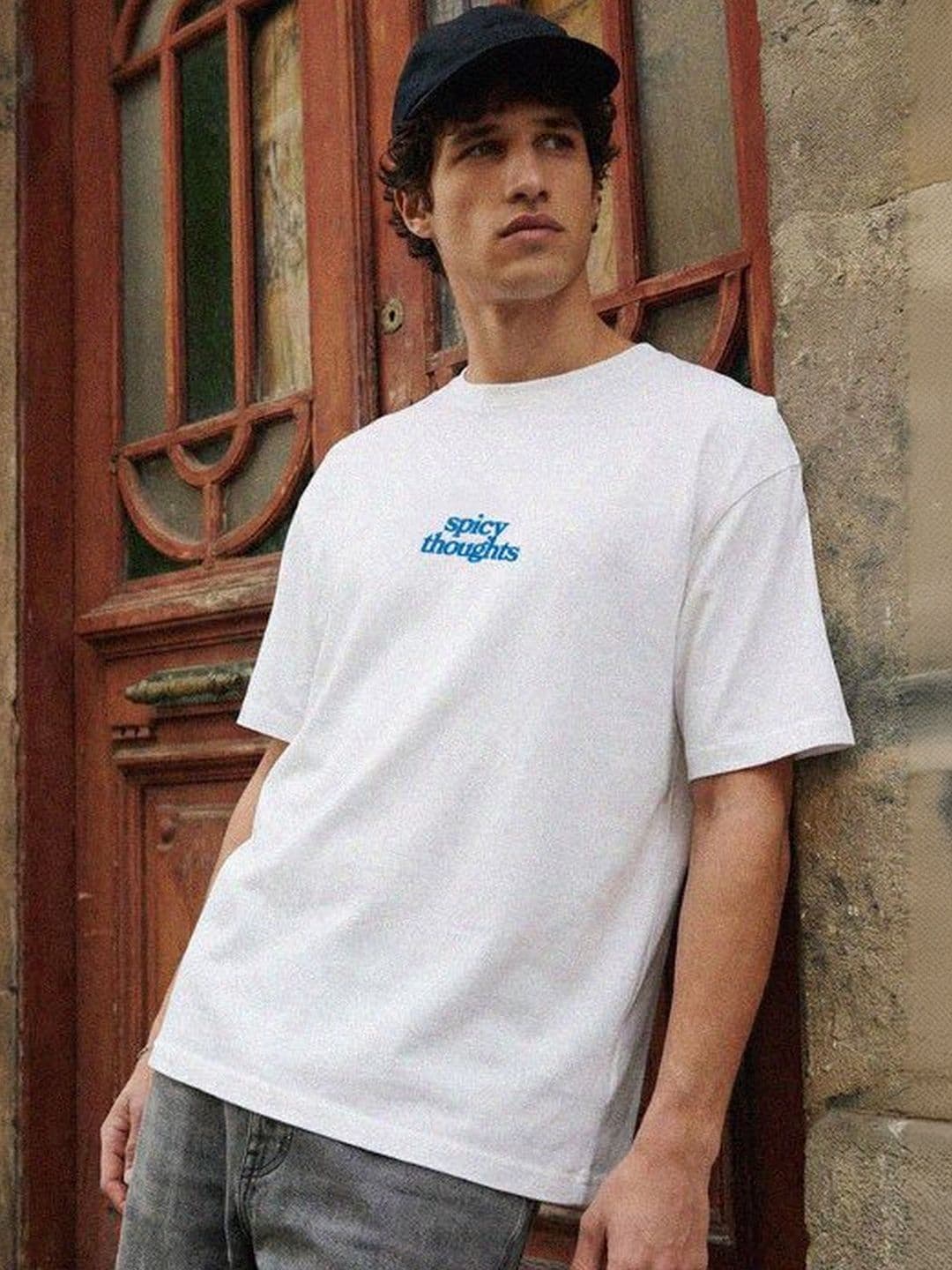 Hubberholme Men Typography Printed Cotton T-shirt thumbnail 6