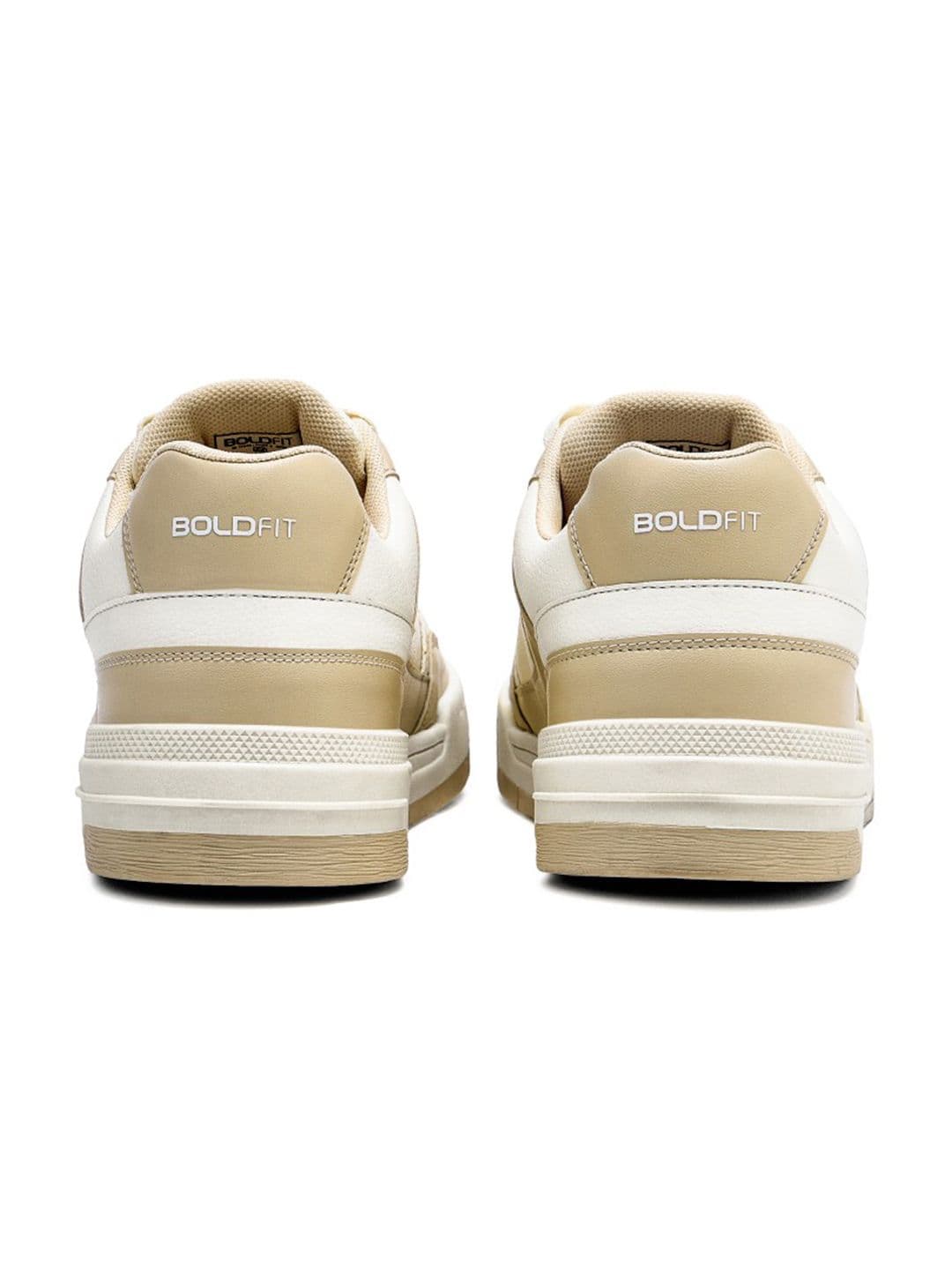 BOLDFIT Men White Turtledove Dripbloc Sneakers Shoes thumbnail 7