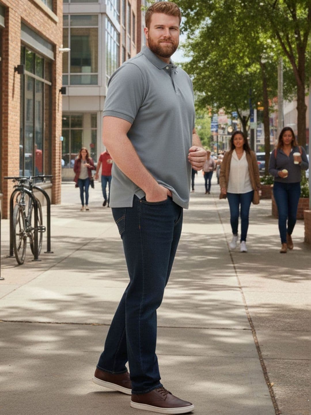 The Roadster Lifestyle Co Polo Collar Oversized Tshirts thumbnail 3