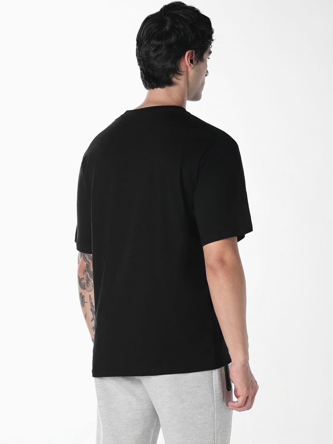 Jack & Jones Men Brand Logo Printed Organic Cotton T-shirt thumbnail 2