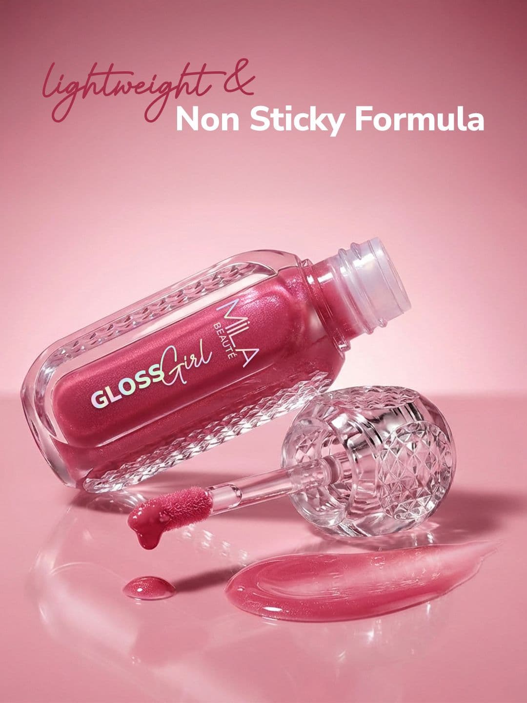 MILA BEAUTE Gloss Girl Hydration Lip Gloss With Hyaluronic Acid -  2.8 ml - Thats Me - 06 thumbnail 8