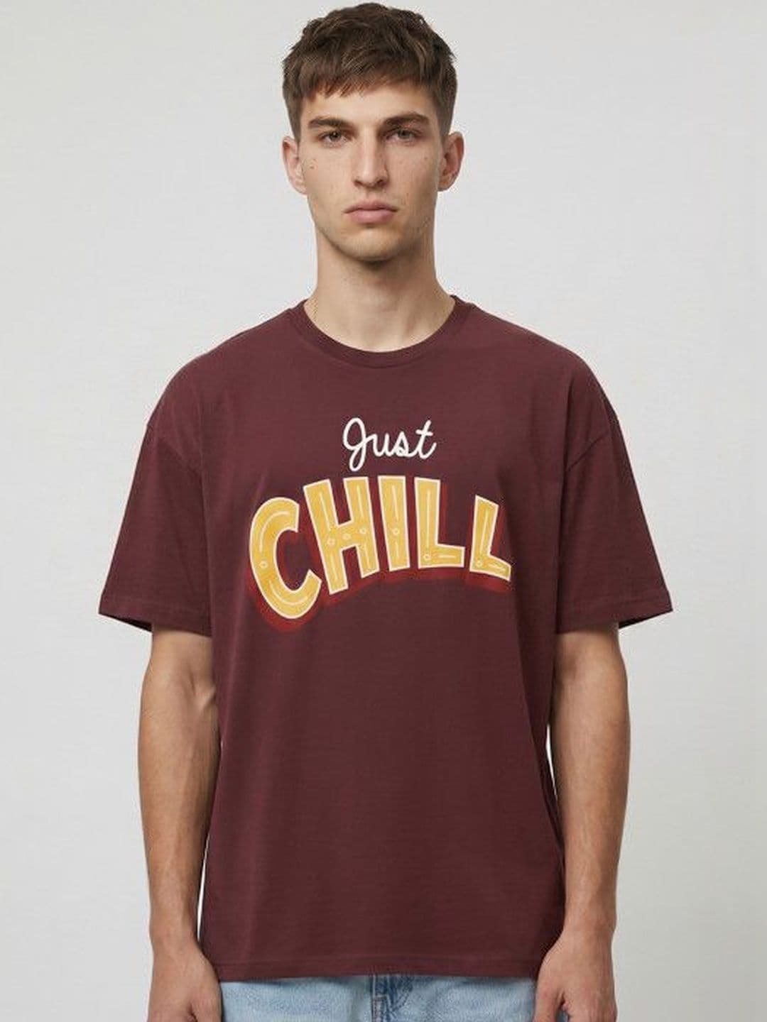 High Star Men Typography Printed T-shirt thumbnail 3