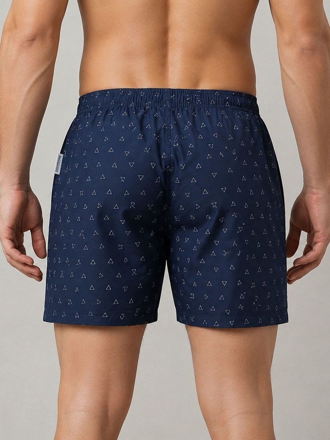 Moda Rapido Pack of 3 Printed Elasticated Mid-Rise Boxers thumbnail 5