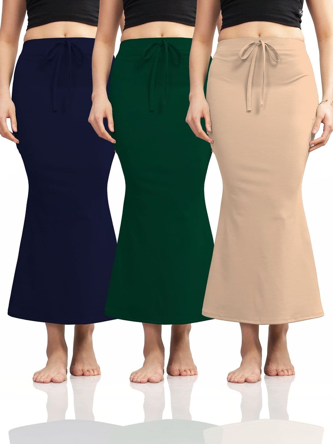 CALBONE Pack Of 3 High Rise Saree Shapewear - view 1