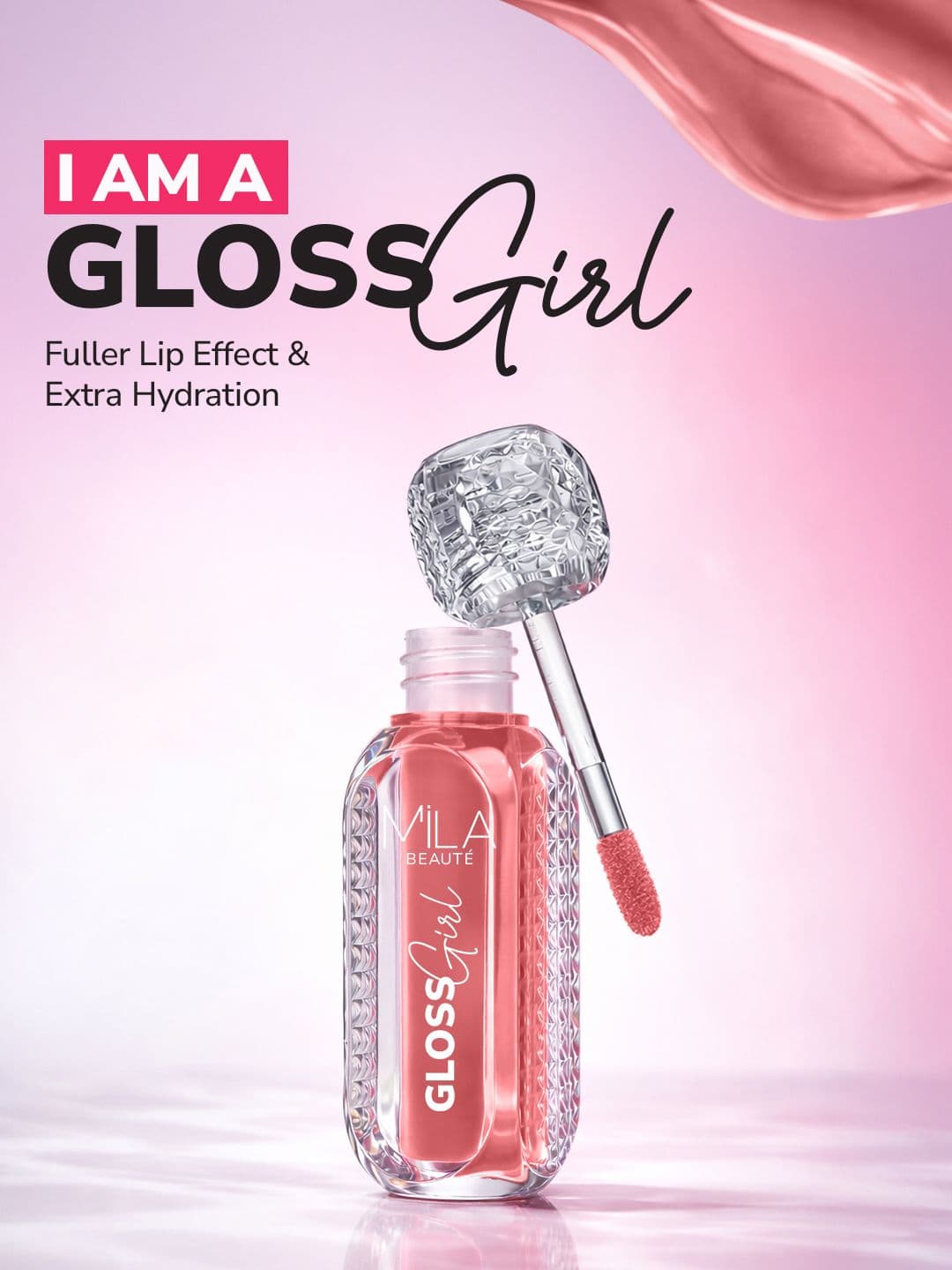 MILA BEAUTE Gloss Girl Hydration Lip Gloss With Hyaluronic Acid -  2.8 ml - My Choice - 05 thumbnail 7