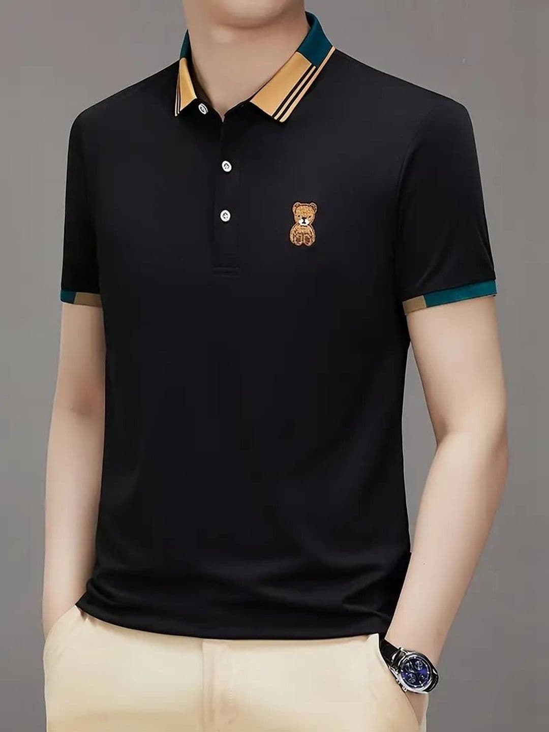 Mast & Harbour Men Polo Collar T-shirt thumbnail 6