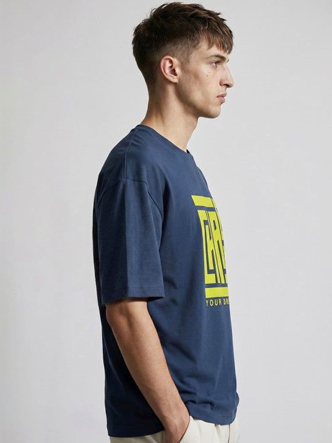 Hubberholme Men Typography Printed T-shirt thumbnail 4