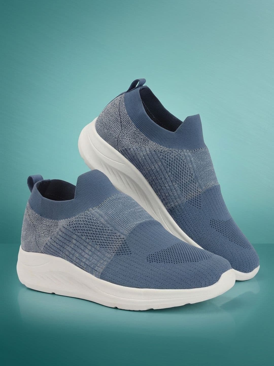 HRX by Hrithik Roshan Men Textured Slip-On Sneakers - view 1