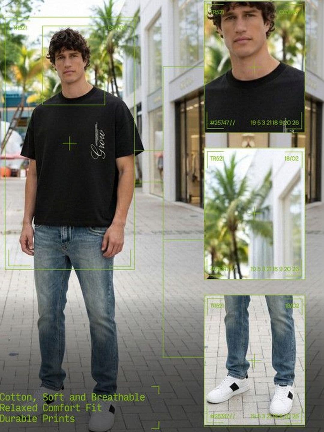 Hubberholme Men Typography Printed T-shirt thumbnail 2