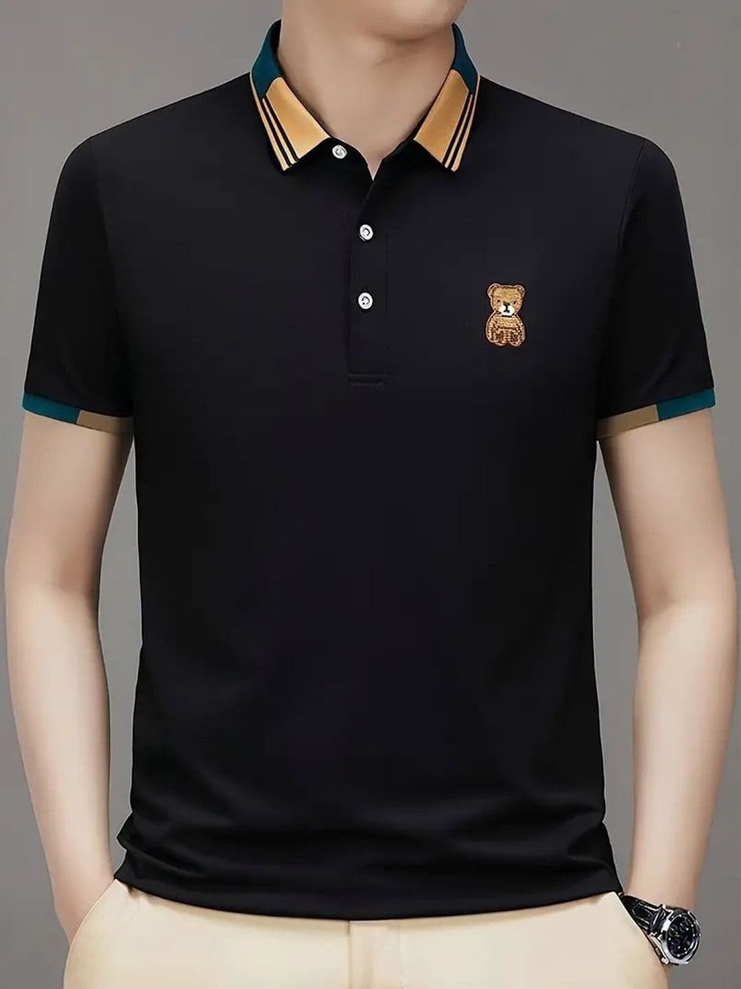 Mast & Harbour Men Polo Collar T-shirt thumbnail 4