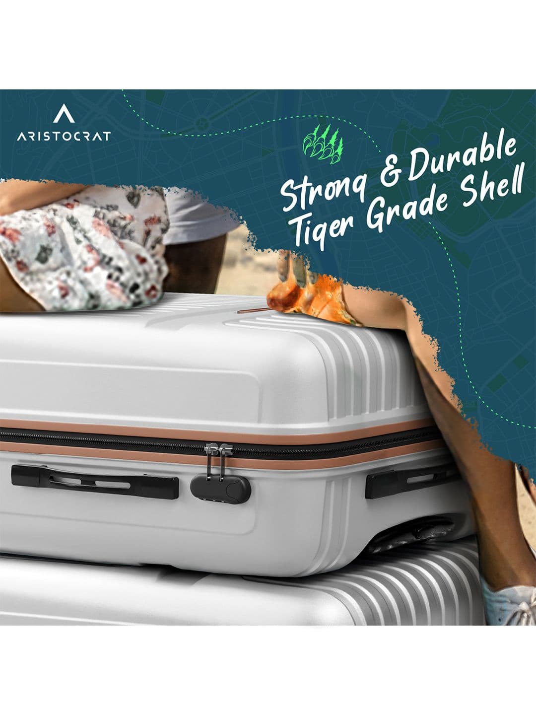 Aristocrat Atlas Textured Hard-Sided Large Trolley Bag thumbnail 5