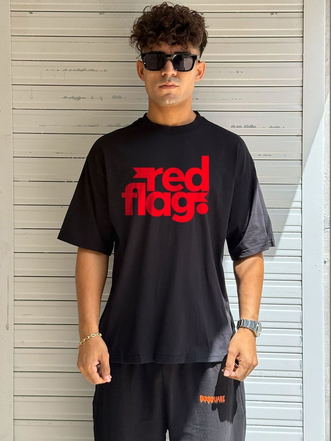 BDSQUARE Men Typography Printed T-shirt thumbnail 2