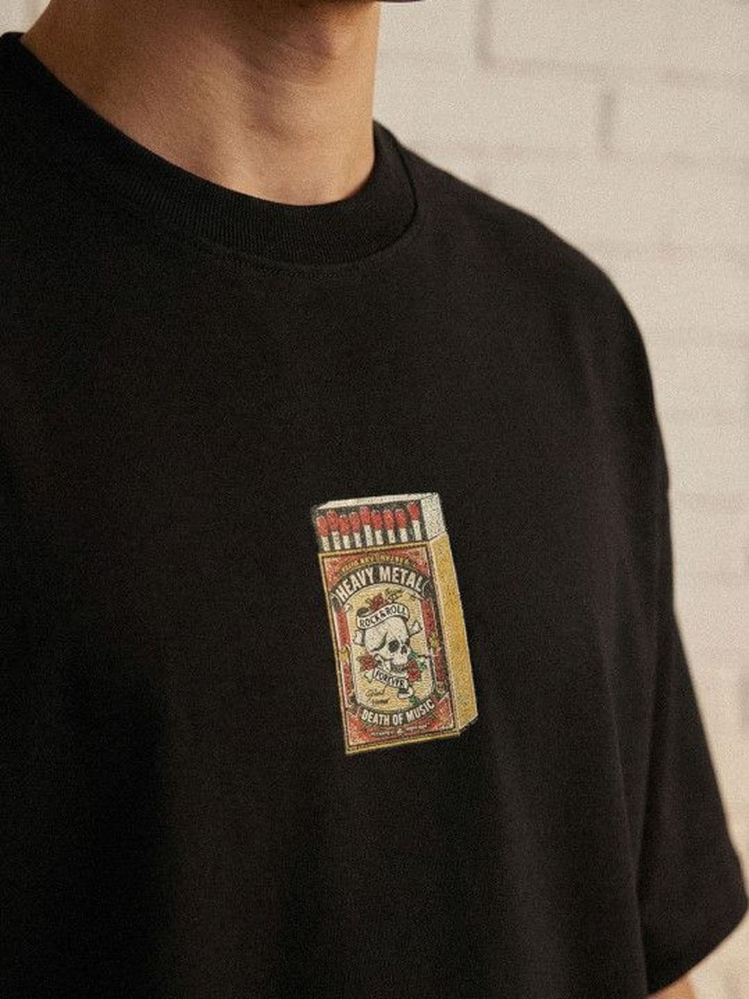 Hubberholme Men Graphic Printed Cotton T-shirt thumbnail 3