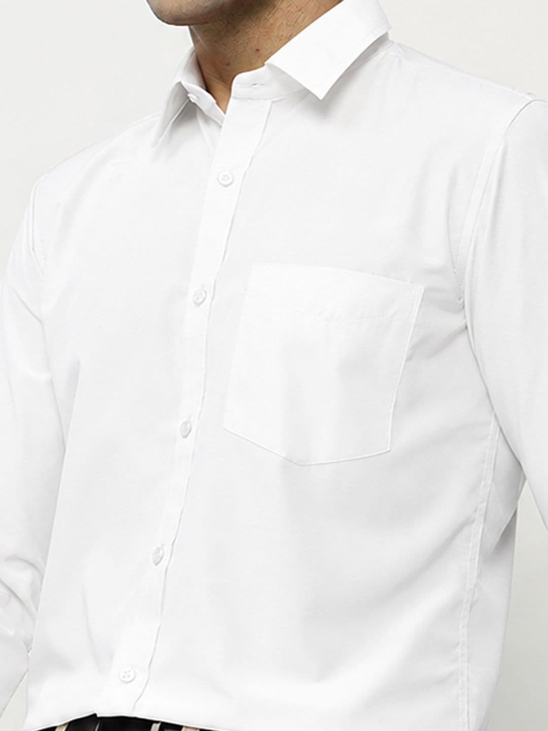English Navy Original Slim Fit Easy Iron Wrinkle Resistant Formal Shirt thumbnail 2