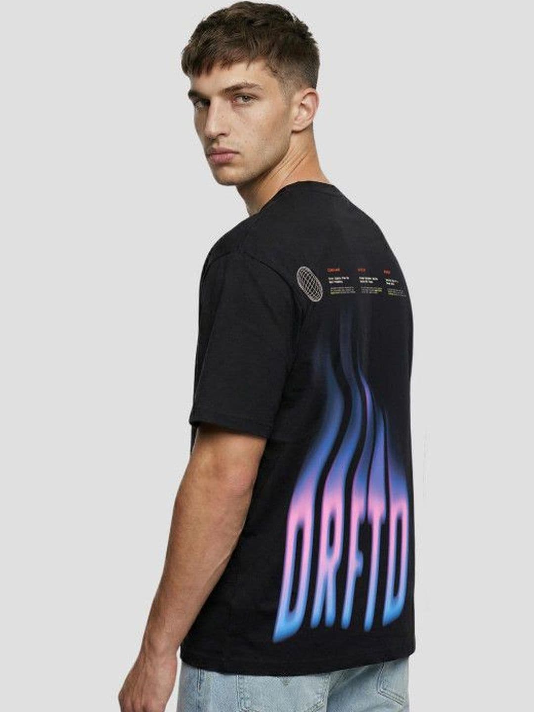 High Star Men Typography Printed T-shirt thumbnail 2