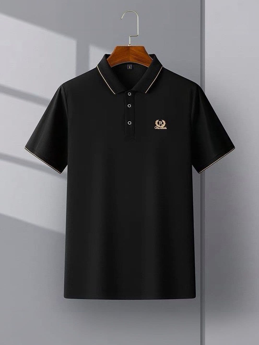 Mast & Harbour Men Brand Logo Polo Collar T-shirt thumbnail 4
