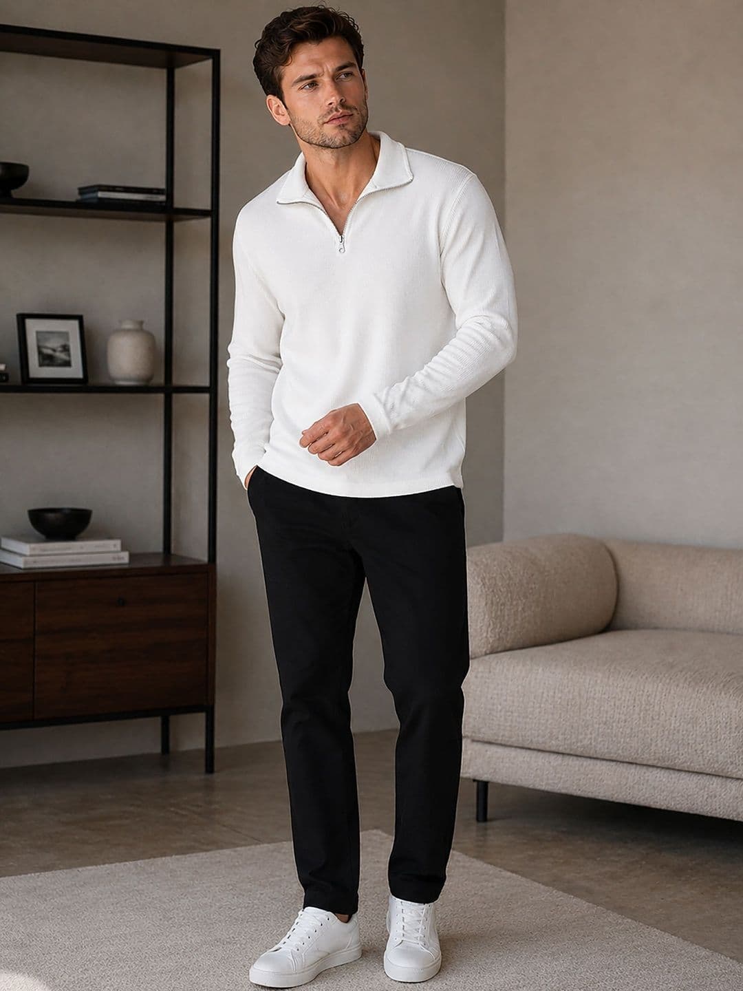 ATIGIANO Men Polo Collar T-shirt thumbnail 3