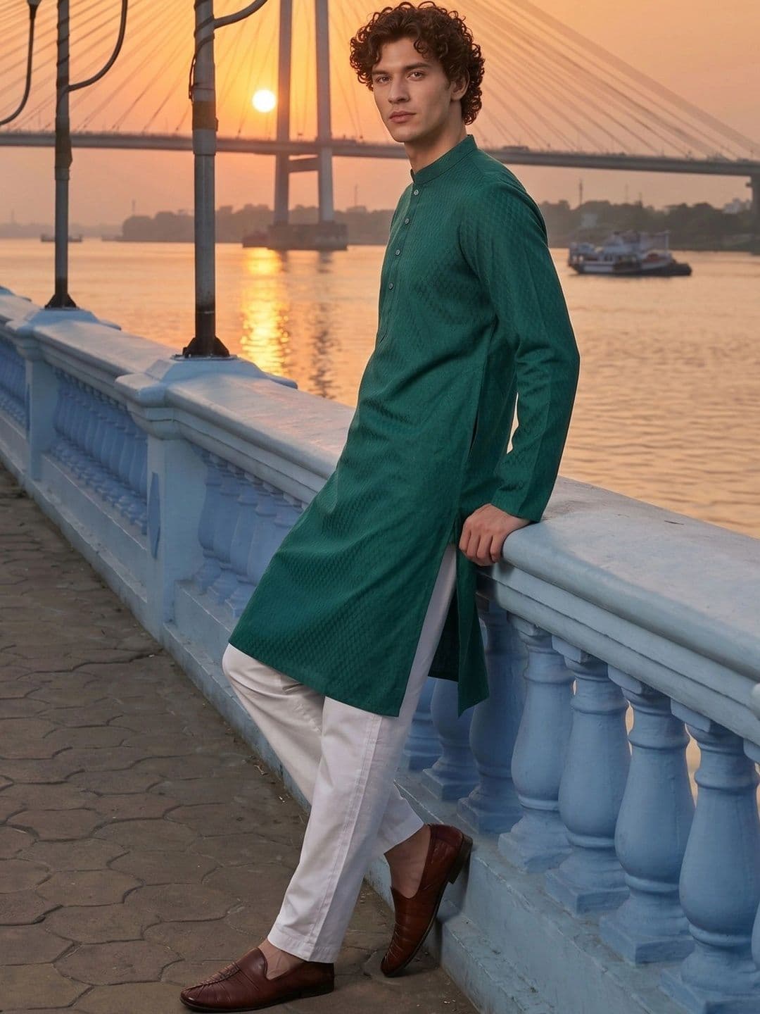 SOURAGYA Men Kurta - view 1